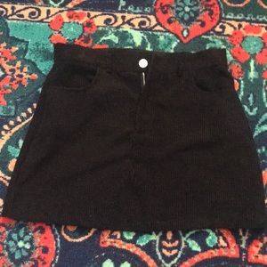 Black SHEIN mini skirt